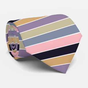 Corbata Rayas multicolor Patrón moderno