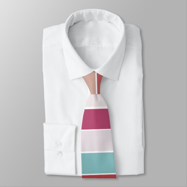 Corbata Rayas Multicolores (Atado)