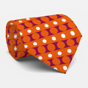 Corbata Rayas punteadas de personalizable