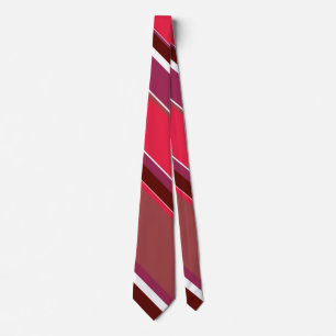 Corbata Rayas rojas