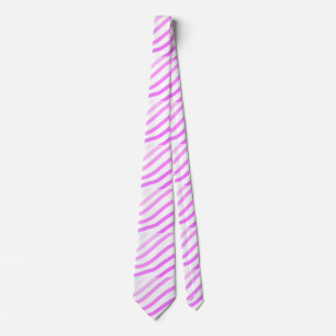 Corbata Rayas rosas coloridas amor pastel orgullo amor