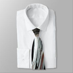 Corbata Rayas silvestres muy rústicas o recortes circulare