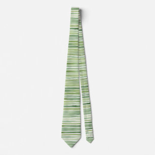 Corbata Rayas Verdes