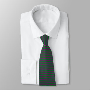 Corbata Rayas verdes y púrpura