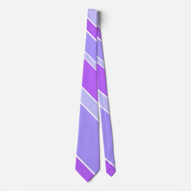 Corbata Rayas violetas (Anverso)