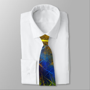 Corbata Rayo fractal (llama de tormenta)
