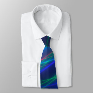 Corbata Rayos multicolores brillantes