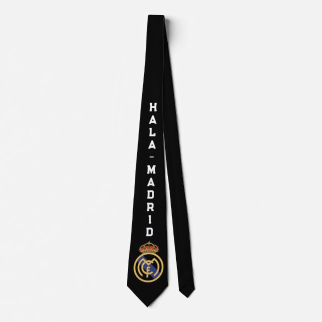Corbata Real Madrid Tie (Hala Madrid) (Anverso)