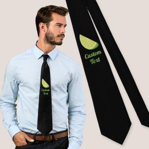 Corbata Rebanada de lima