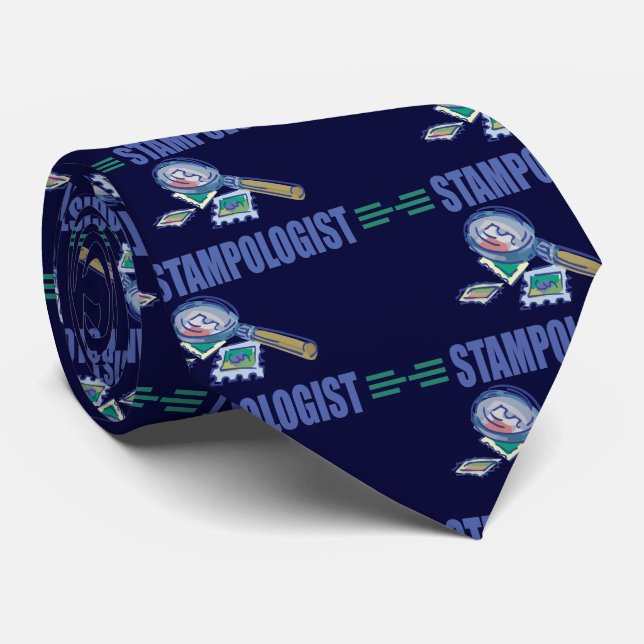 Corbata Recolección de estampado humorístico (Enrollado)