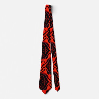 Corbata Recortes de color Corto suave Floral Esquina elega