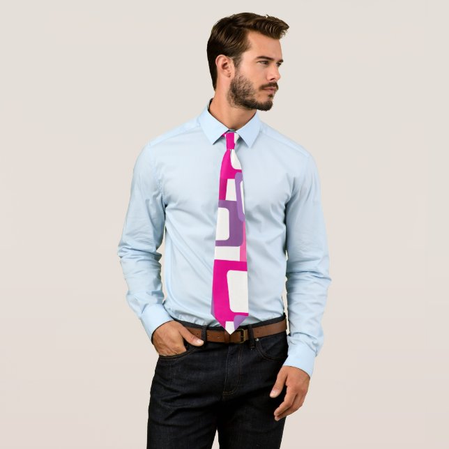 Corbata Rectángulos modernos de mediados del siglo (In situ)