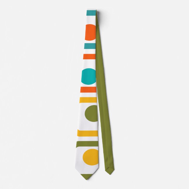 Corbata Rectángulos modernos de mediados del siglo (Anverso)