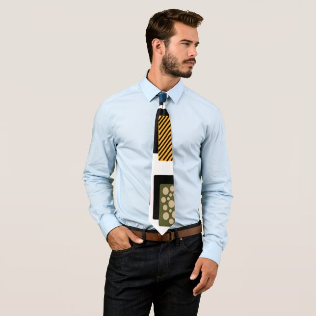 Corbata Rectángulos y sombras (In situ)