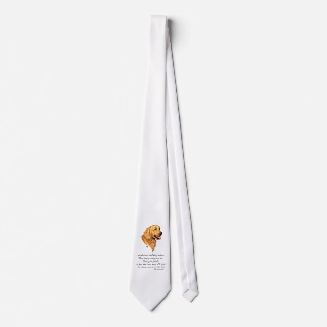 Corbata Recuerdo de Golden Retriever (Anverso)