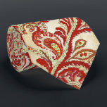 Corbata Red Coral Lime Paisley Boda Tie<br><div class="desc">Cualquier Tie que no esté impreso delante y atrás puede ser personalizado por usted para tener la impresión en el reverso también. Haga clic más en personalizar y seleccione todo y copie y,  a continuación,  seleccione el lado posterior y pegue.</div>