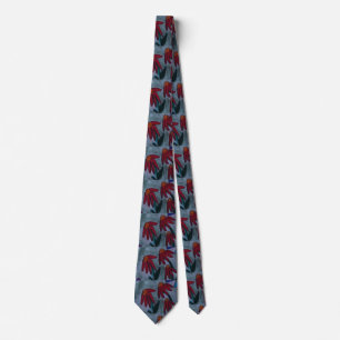 Corbata Red Daisies