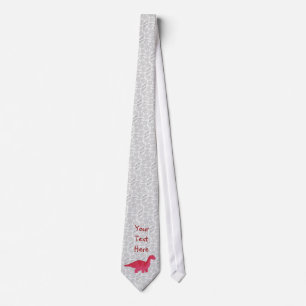 Corbata Red Dino Tie