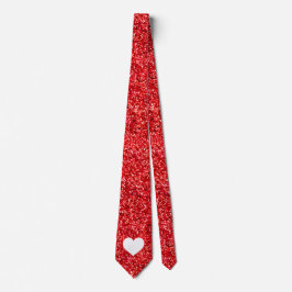 CORBATA RED GIRLY PURPURINA TIE