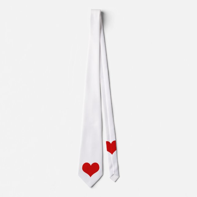 Corbata Red Heart Tie (Anverso)