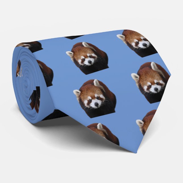 Corbata Red Pandas (Enrollado)