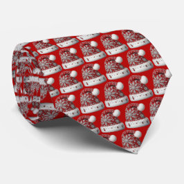 Corbata Red Santa Hat Holiday Cuello