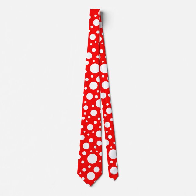 Corbata Red Spots Tie (Anverso)