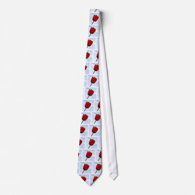 Corbata Red Tulip Tie (Anverso)