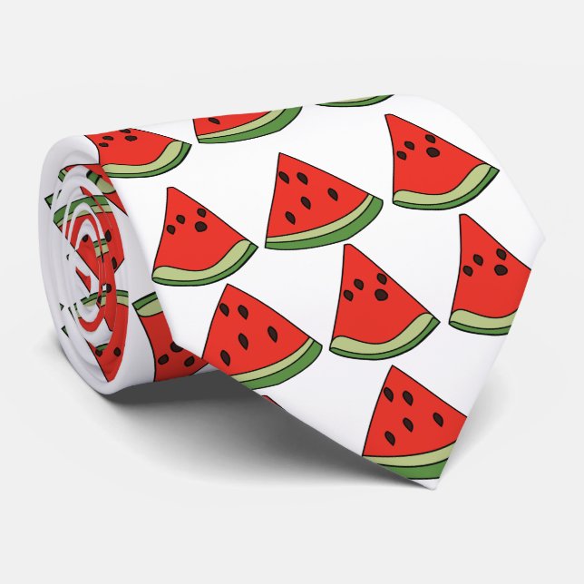 Corbata Red Watermelon Slices (Enrollado)