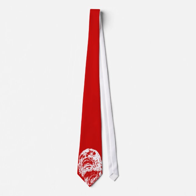 Corbata Red Zombie Tie - Estilo George Romero (Anverso)