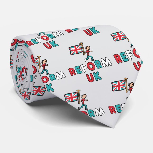 Corbata Reform UK (Enrollado)