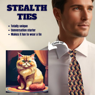 Corbata Regal Persa Cat Stealth
