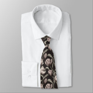 Corbata Regalo Chic del Día del Padre Floral Tulipán