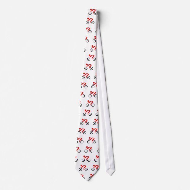 Corbata Regalo ciclista superior (Anverso)