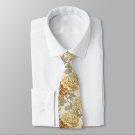 Corbata Regalo colorido del Día del Padre Peonías