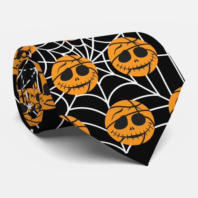 Corbata Regalo de baloncesto o baloncesto de Halloween (Enrollado)