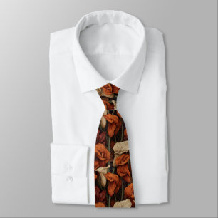 Corbata Regalo de Navidad Artístico para Esposo Lirios de 