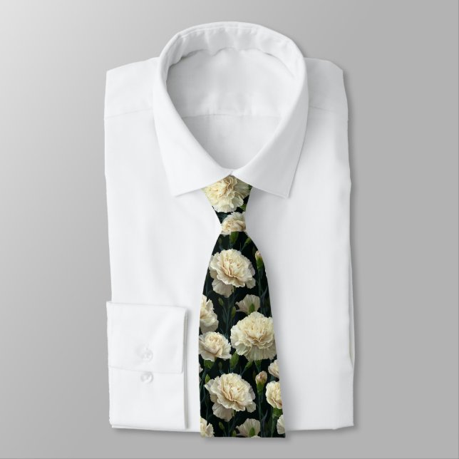 Corbata Regalo de Navidad elegante para marido clavel (Atado)