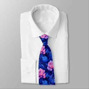 Corbata Regalo de Navidad elegante para novio Flor de peon
