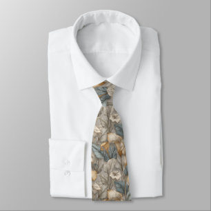 Corbata Regalo de Navidad lindo para hombres Lirios de Cal