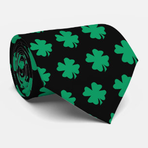 Corbata Regalo del día de San Patricio trébol verde Favor 