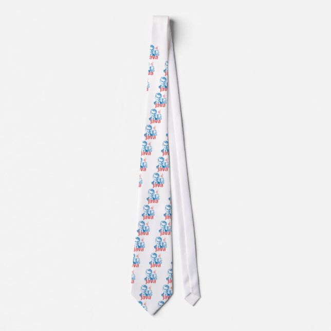 Corbata Regalo del programador de Java (Anverso)