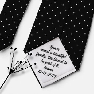 Corbata Regalo del suegro de la novia