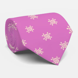 Corbata Regalo elegante para el novio con estampado floral