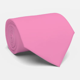 Corbata Regalo elegante para el novio en rosa sólido