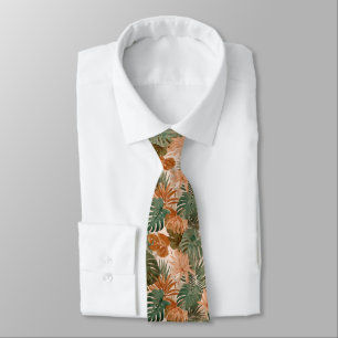 Corbata Regalo elegante para padrinos Floral tropical