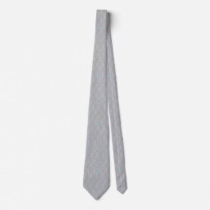 Corbata Regalo geométrico gris del modelo para el papá