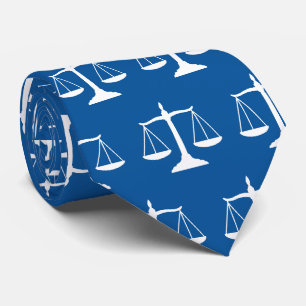 Corbata Regalo para abogados Escalas de Justicia, Examen d