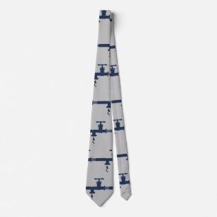 Corbata Regalo para padre profesión de fontanería