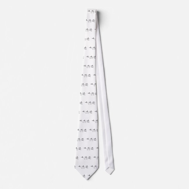 Corbata Regalo único de triatlón (Anverso)